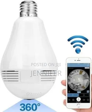 Degree Wireless Ip Camera Bulb Light Wifi Camera Panoramic