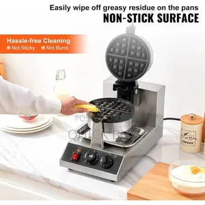 New Commercial Round Waffle Maker