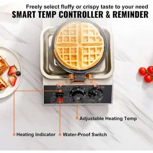 New Commercial Round Waffle Maker