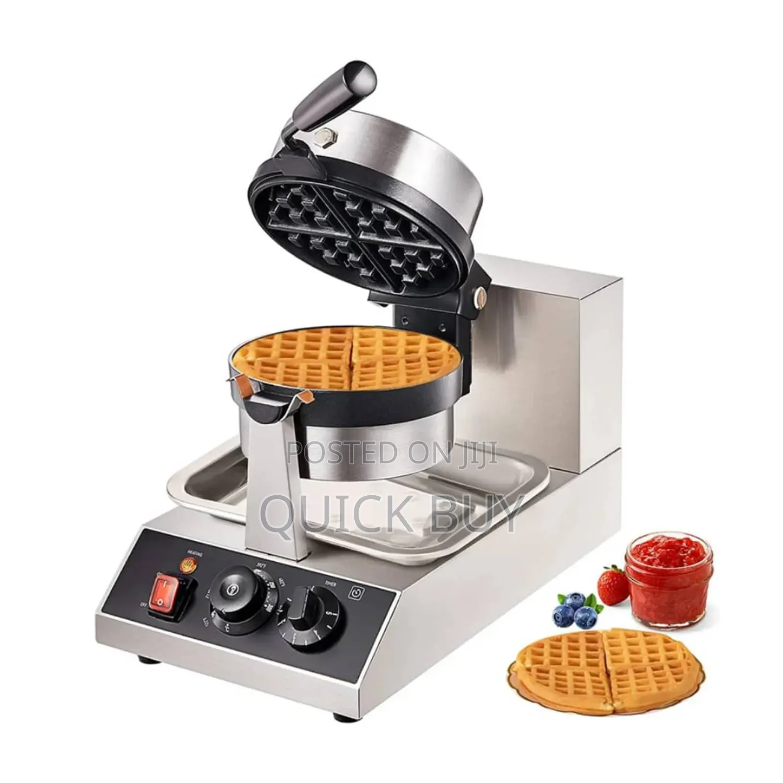 New Commercial Round Waffle Maker