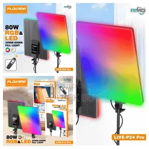 Plokama Live-P24 Pro RGB Panel Fill Light