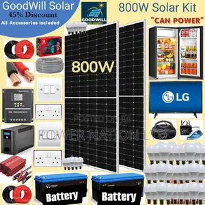800w Solar Energy System Full Kit Green Power