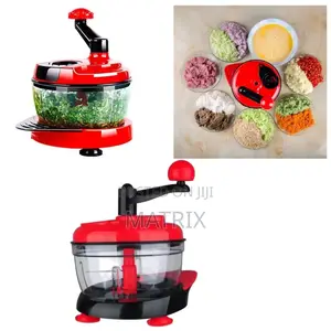 1.5l Manual Food Processor Meat Grinder Vegetable Chopper