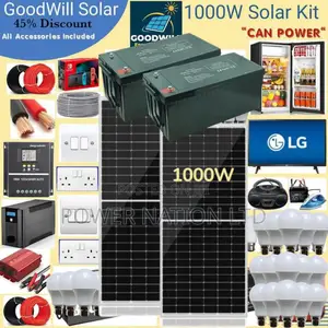 1000w Solar Energy System Full Kit Green Power
