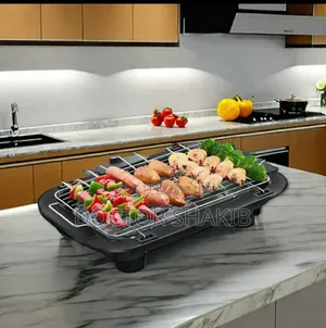 Stainlee Steel Detachable Non Sticky Electric Barbecue Grill