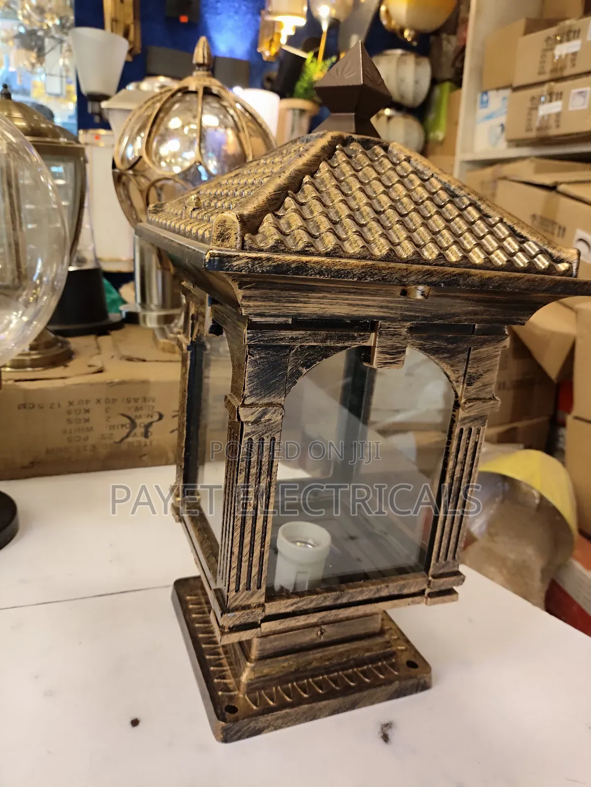 Luxury Top Fance Security Light