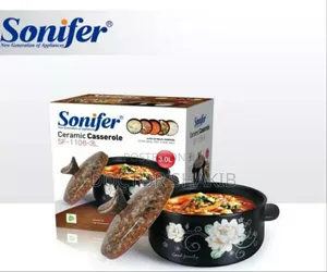 Brand New Sonifer Ceramic Casserole, Model Sf-1106-3l
