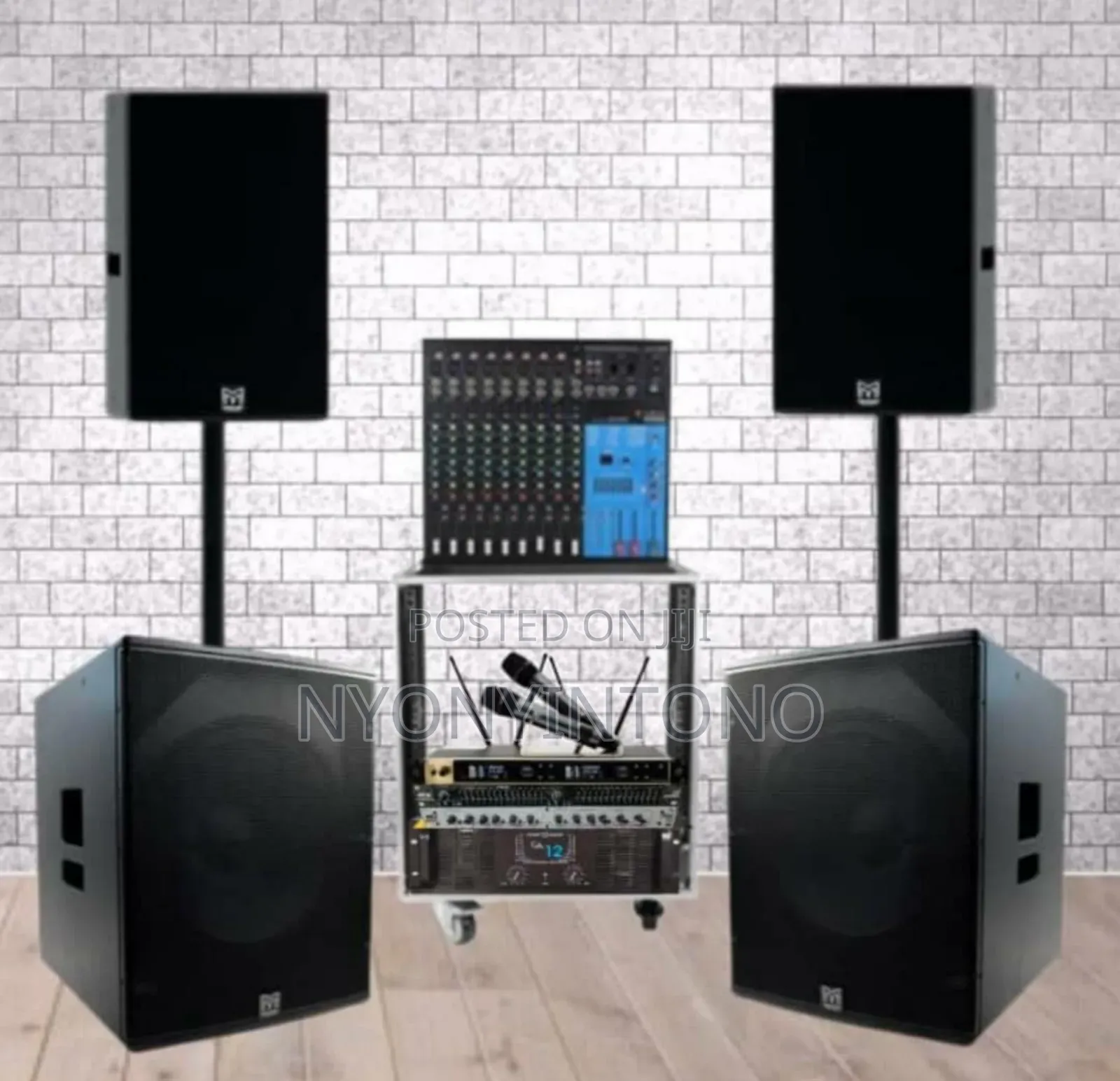 Complete Professional Public Address System