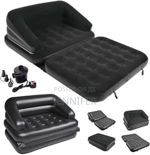 Air Mattress Sofa Couch and Bed With Air Pump