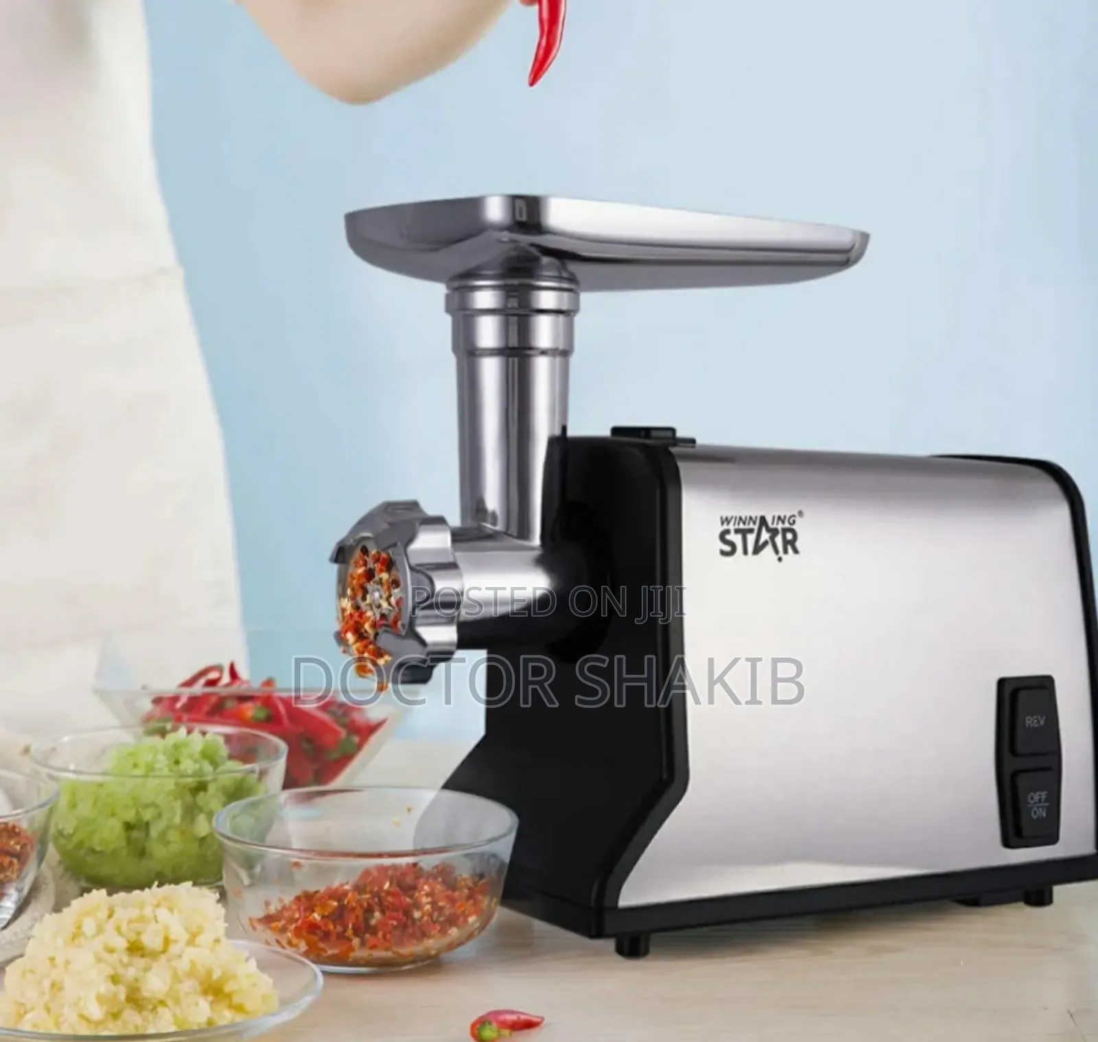 New Winning Star St-5518 Electric Meat Grinder