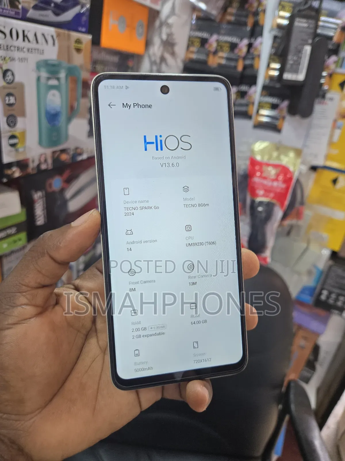 Tecno Spark Go 2023 64 GB Green