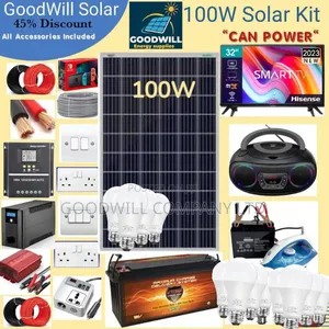 100w Solar Energy System Full Kit Green Power