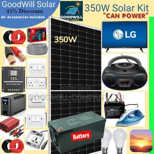 350w Solar Energy System Full Kit Green Power