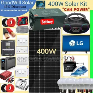400w Solar Energy System Full Kit Green Power
