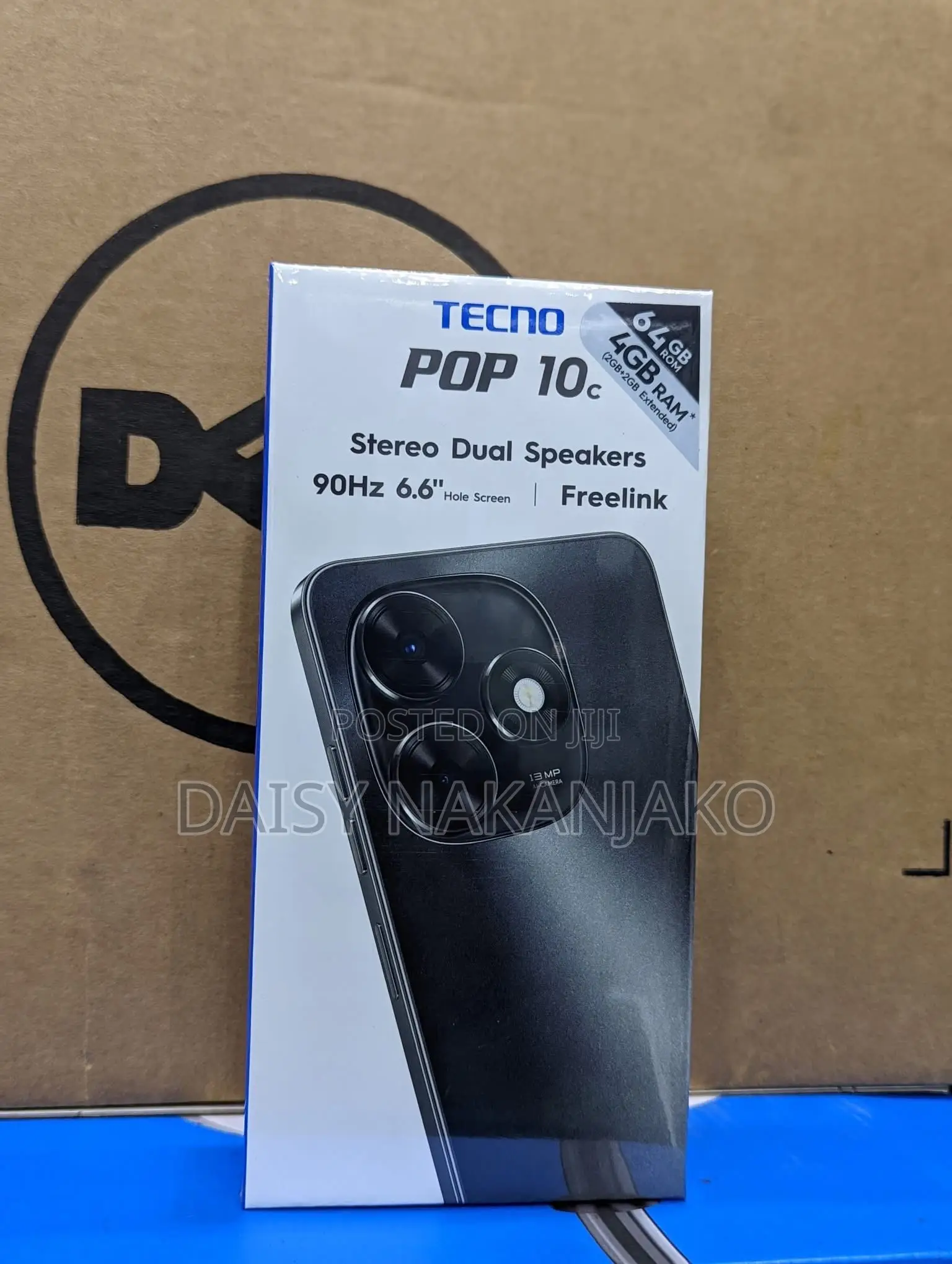 New Tecno Pop 10C 64 GB Gray