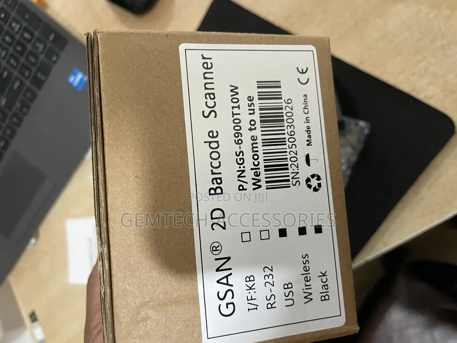 2d Handheld Wireless Barcode Scanner