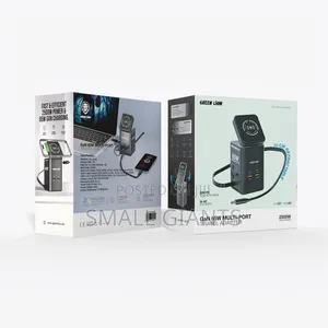 Green Lion 8-in-1 Power Station Travel Adapter