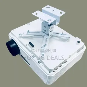 Universal Ceiling Projector Mount - White