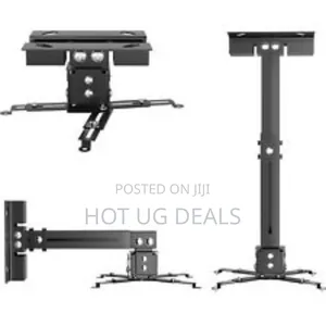 Universal Ceiling Projector Mount - White