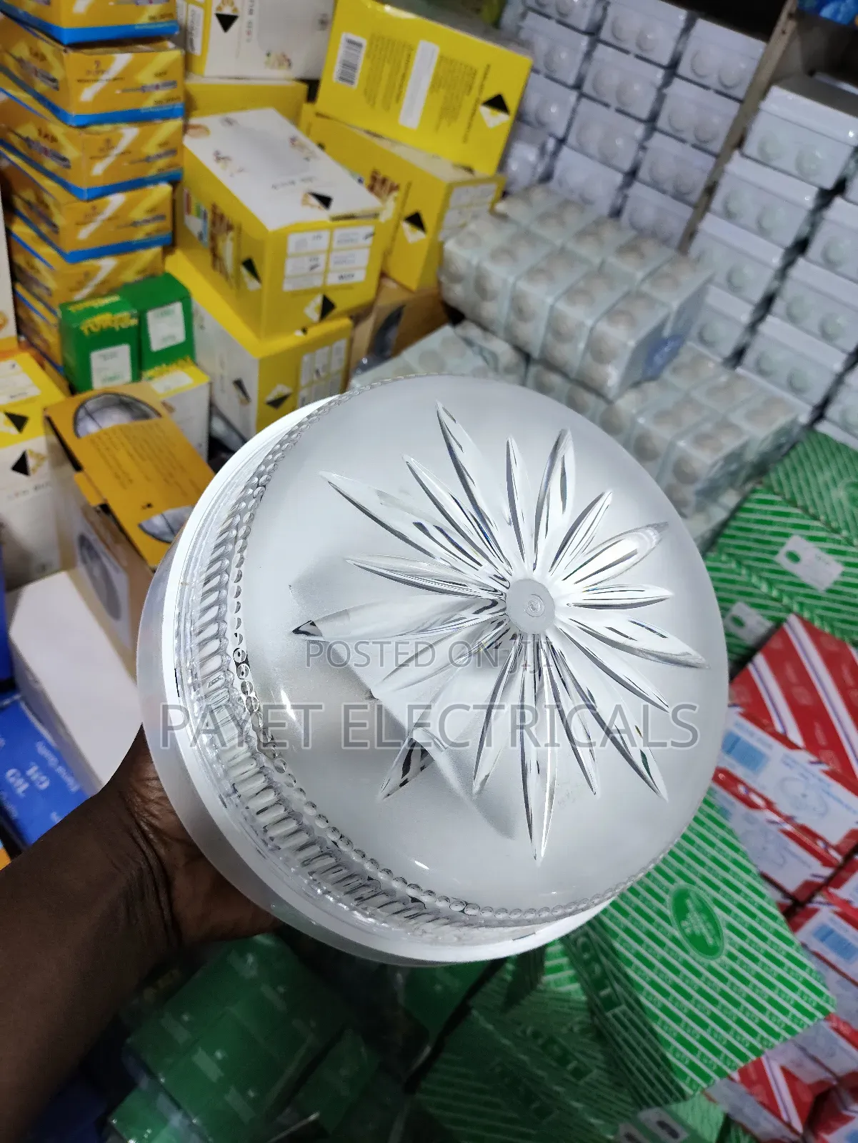 Plastic Ceiling Lamp Holder