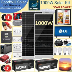 1000w Solar Energy System Full Kit Green Power