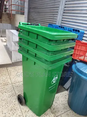Garbage Plastic Dust Bins for School/Home/Garden 240litres
