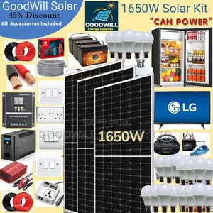 1650w Solar Energy System Full Kit Green Power