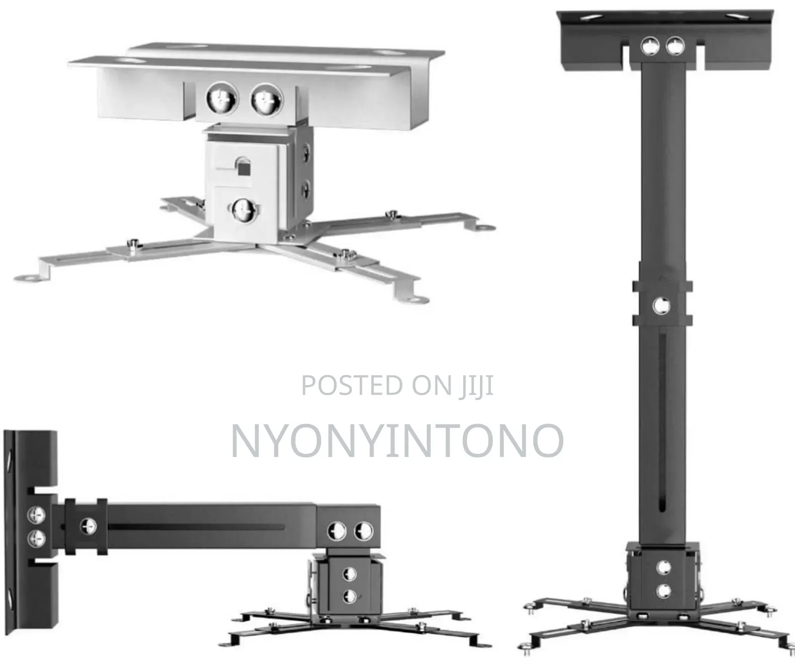 Metallic Adjustable Projector Ceiling Mount