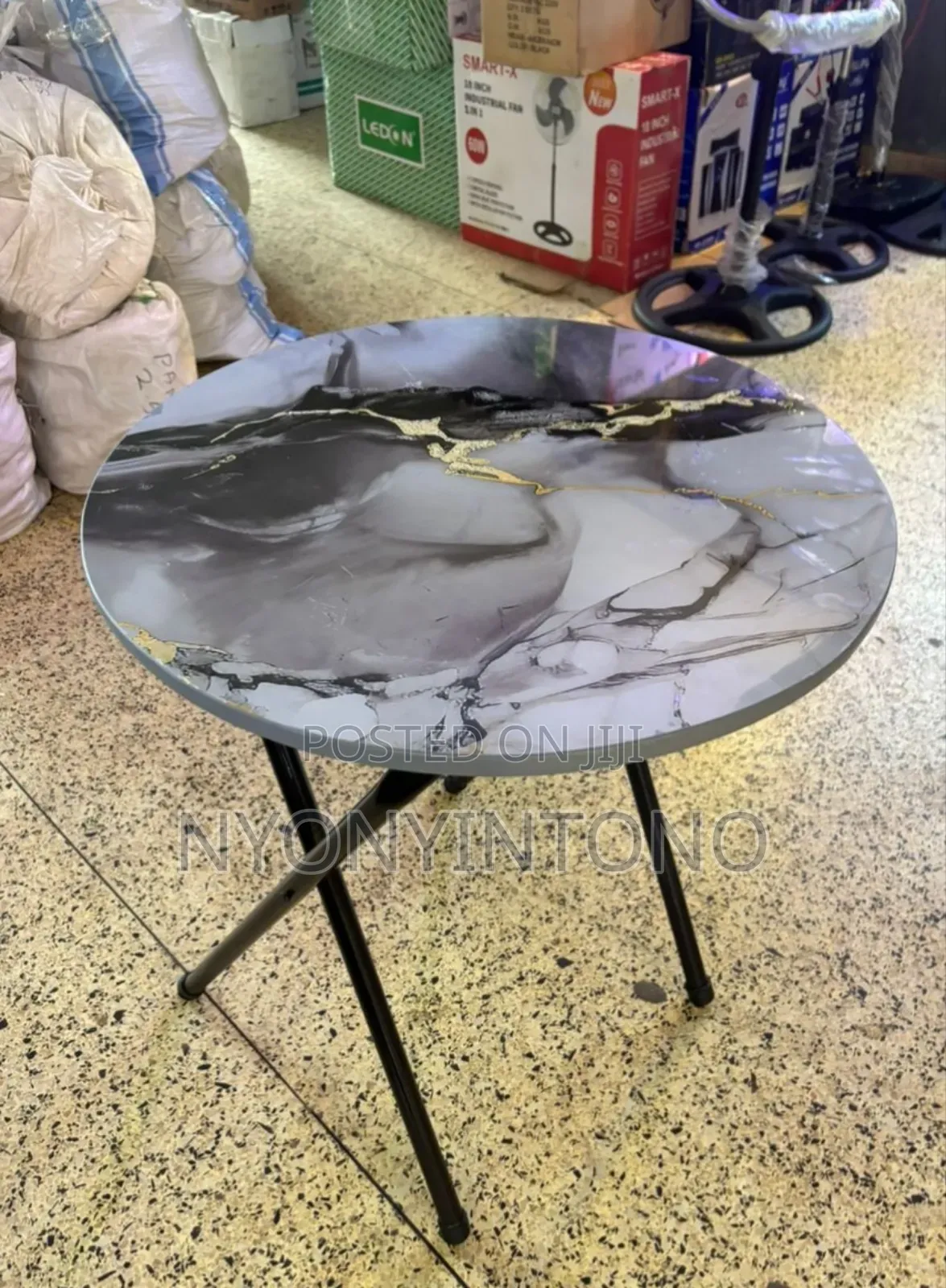 Dining / Reading Table Set With 2 Plastic Chairs