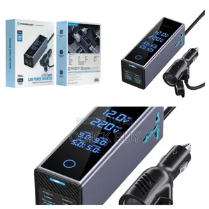 New Powerology 2ac Socket Car Power Inverter