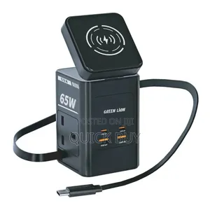 Green Lion 8-in-1 Power Station Travel Adapter
