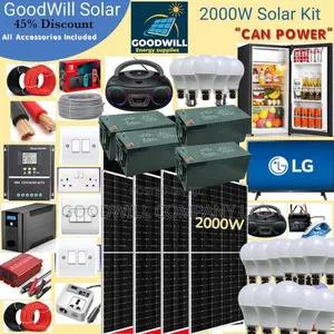 2000w Solar Energy System Full Kit Green Power