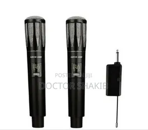 New Green Lion Wireless Dual Mic Cordless Microphonr