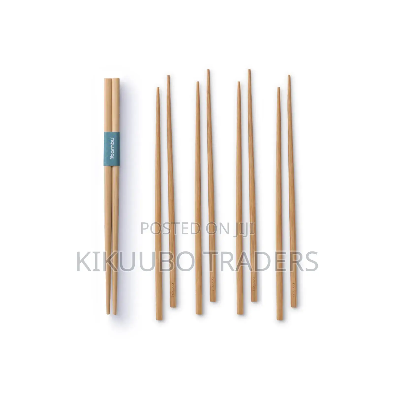 5 Pair Reusable Bamboo Chopsticks