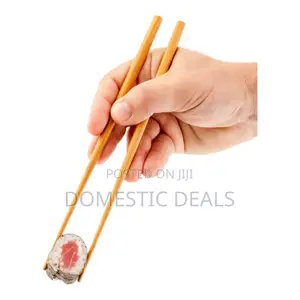 Natural Bamboo 5 Pair Chopsticks