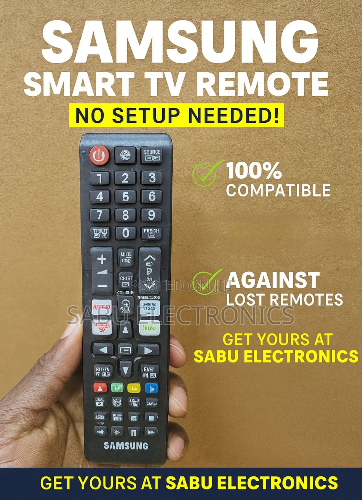 Smart Samsung Tv Remote – Instant Use, No Setup Required