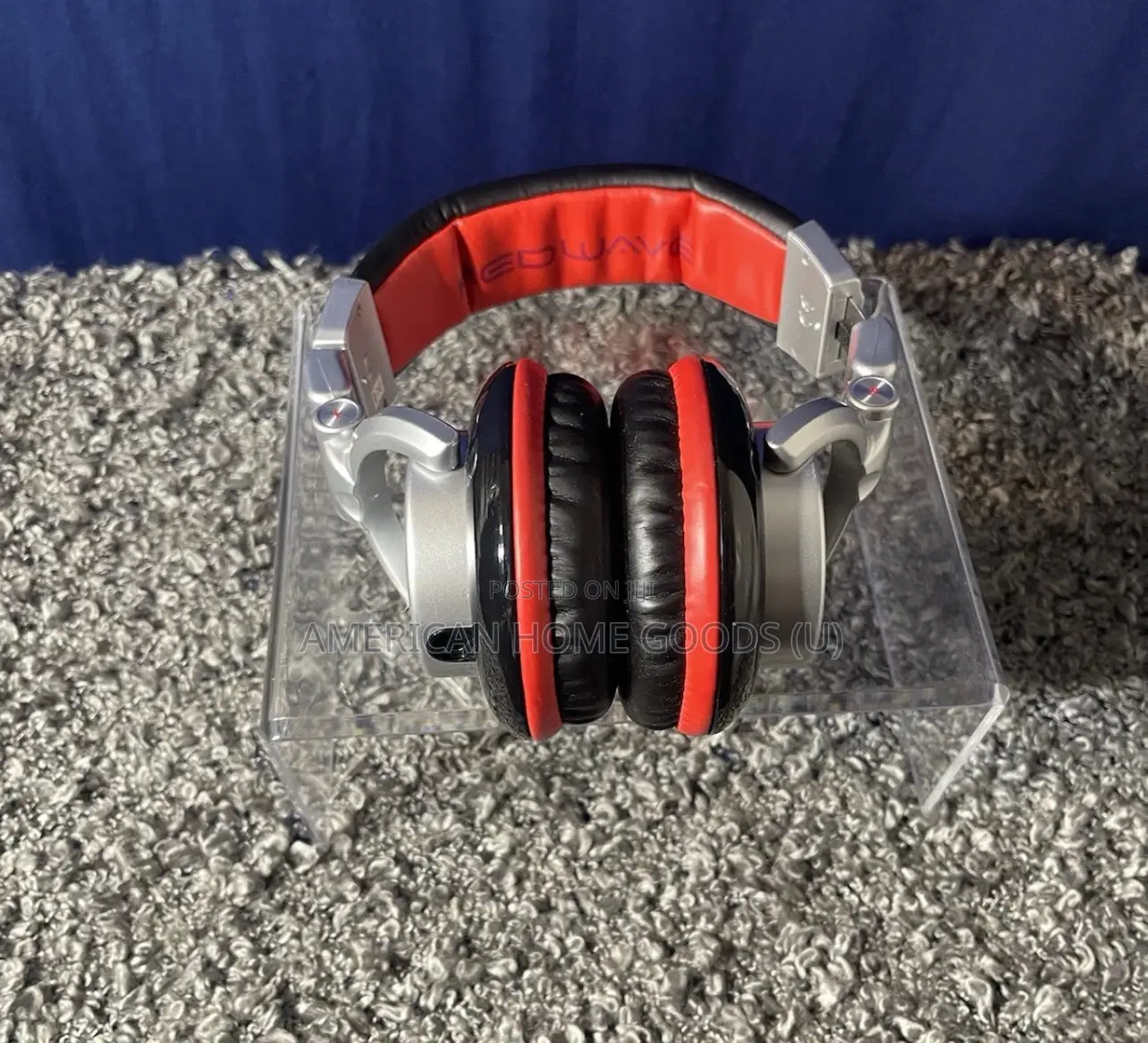 Numark Redwave Professional Dj Headphones Silver Redrotating