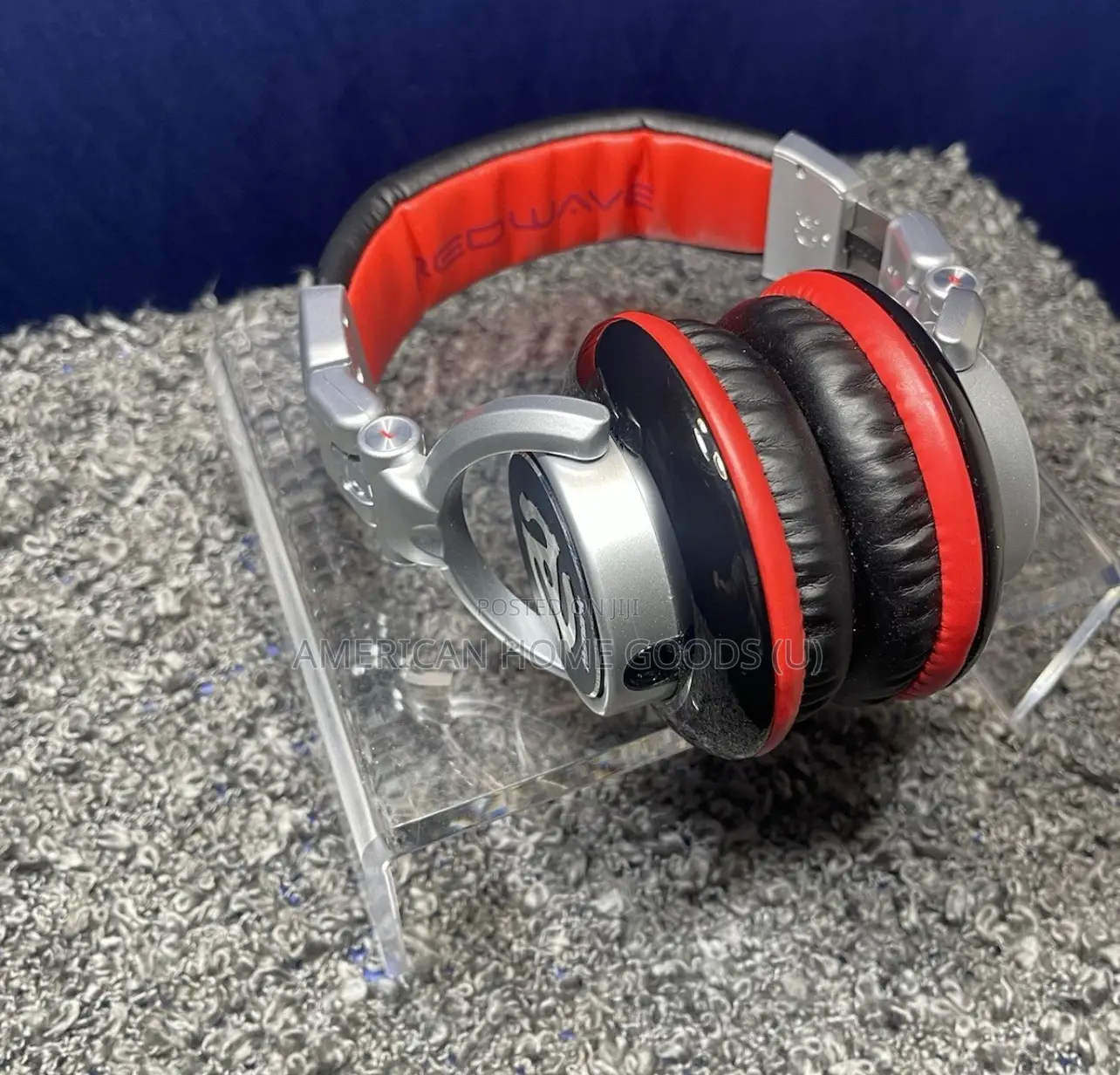 Numark Redwave Professional Dj Headphones Silver Redrotating