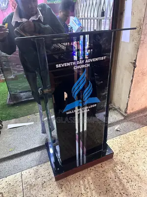 Clear and Black Pulpit
