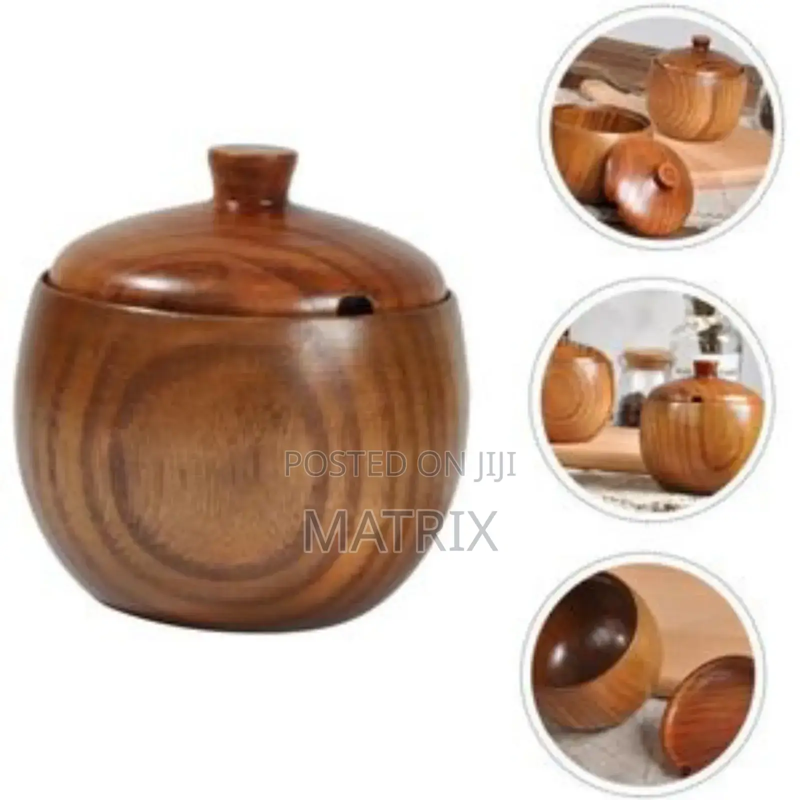 Wooden Bowl Pot