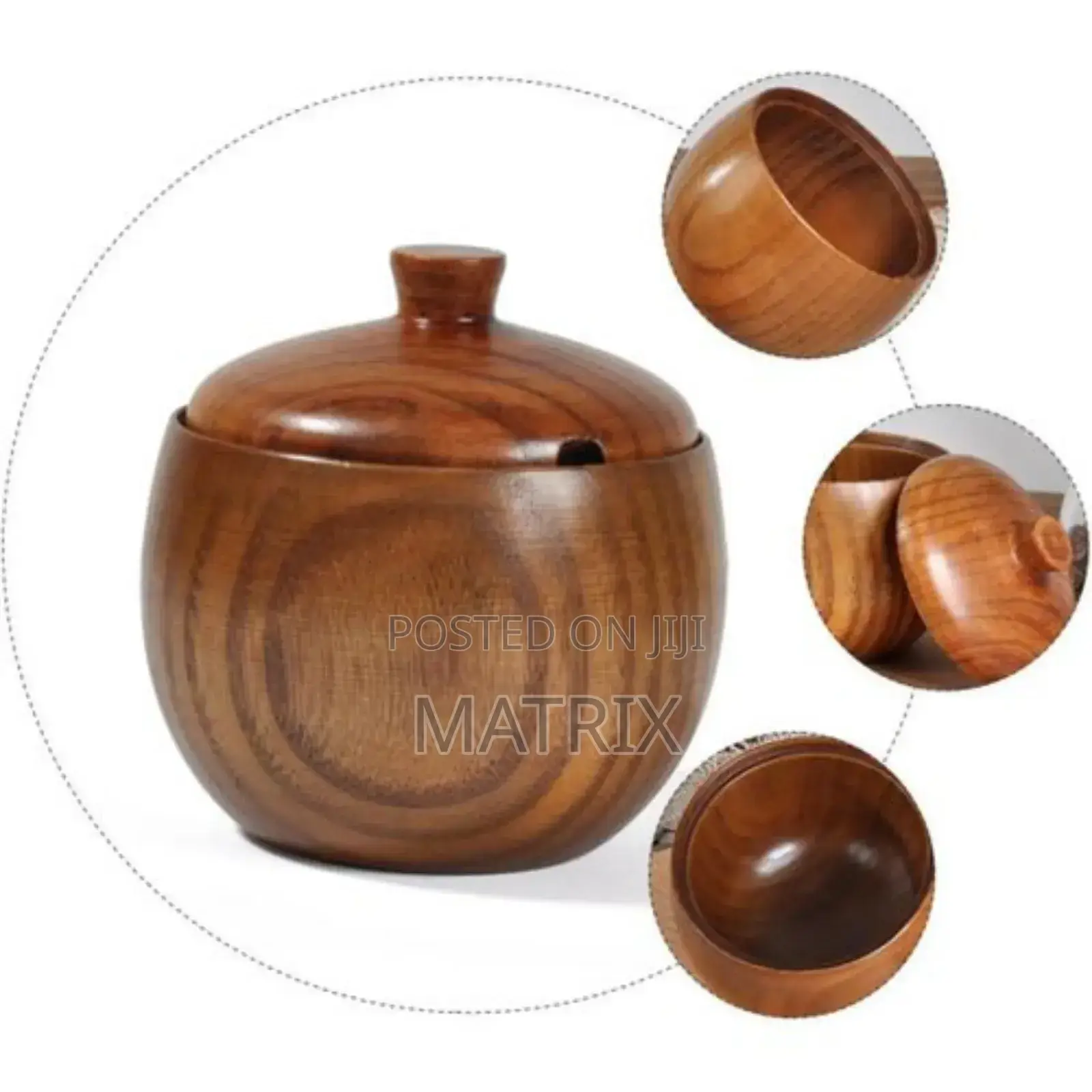 Wooden Bowl Pot