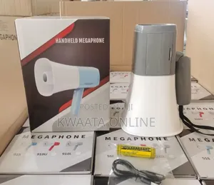 Megaphone Speaker Horn Recorder Player Bluetooth Pa System