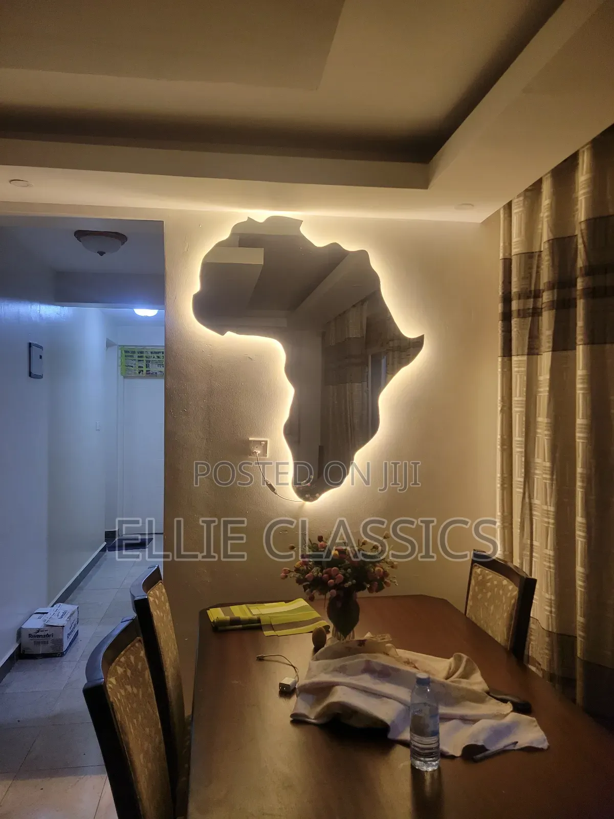 Warm Map of Africa