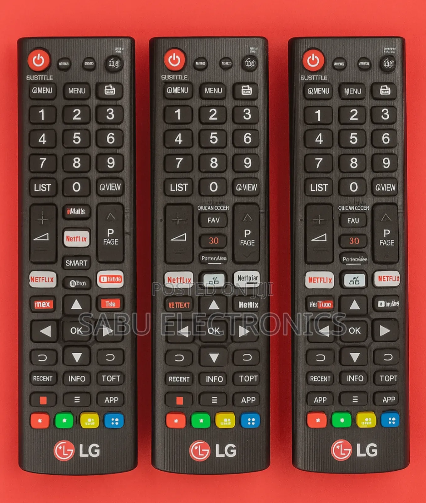 Premium Remote for Smart Digital Flat Screen TVS