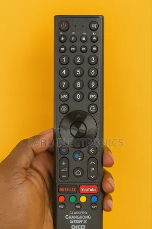 High-Quality Remote for Smart Digital TVS – Ready to Use