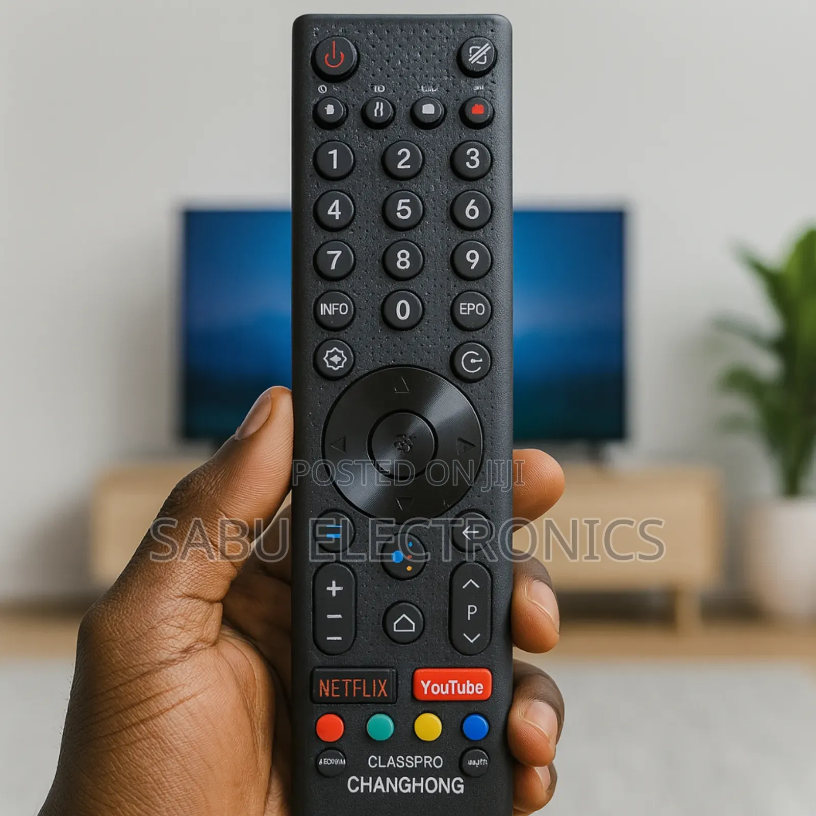 High-Quality Remote for Smart Digital TVS – Ready to Use