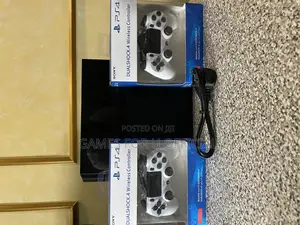 Sony Brand Ps4 Standard Chipped With 2 Pads Fxt Used*
