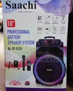 18 Inches Saachi Speaker