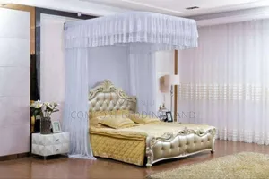 Free Size Wall Mount Mosquito Net White
