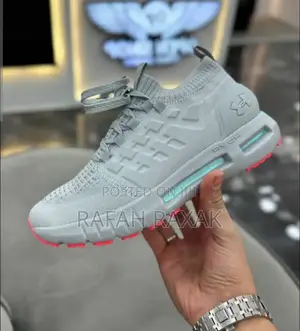 Original Grey Under Armour Hovr Phantom 1 Breathable Sneaker